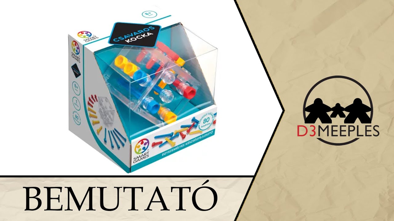 BEMUTATÓ: CSAVAROS KOCKA