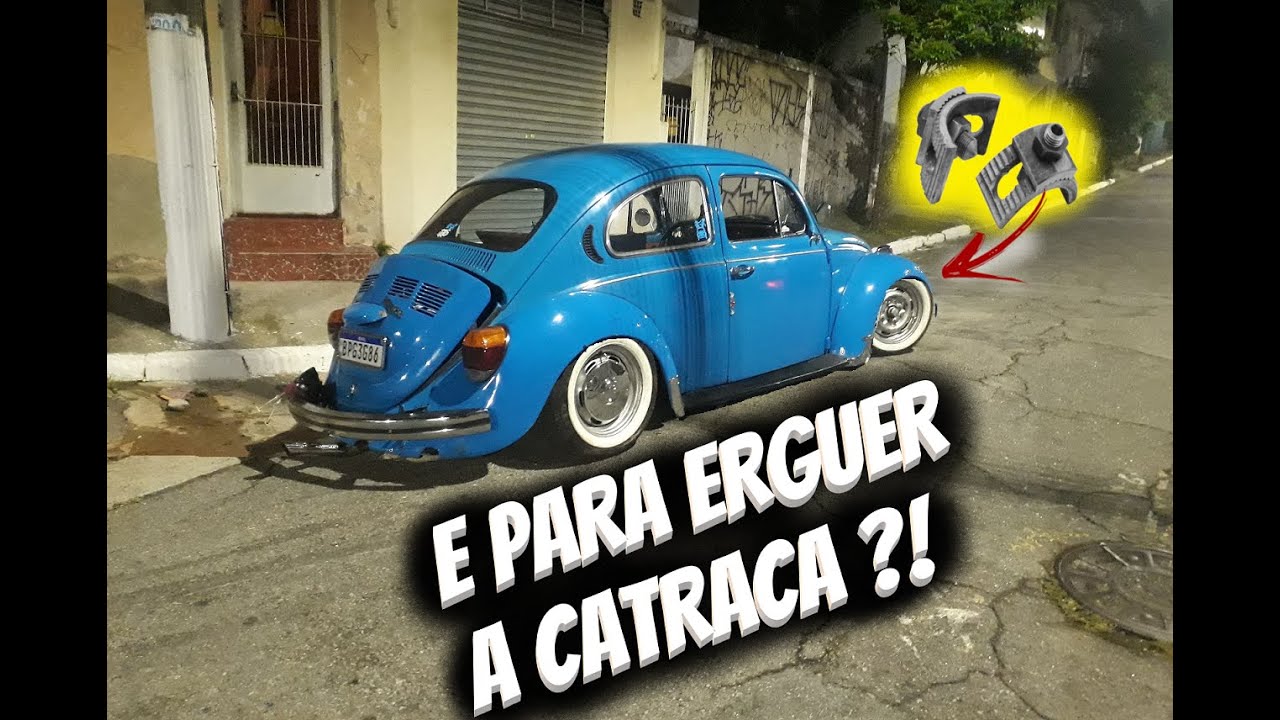 CATRACAS NÃO ERGUE A SUSPENSÃO DO  FUSCA? | ERGUER SUSPENSAO DO FUSCA COM CATRACAS | CANAL BRUTUS79
