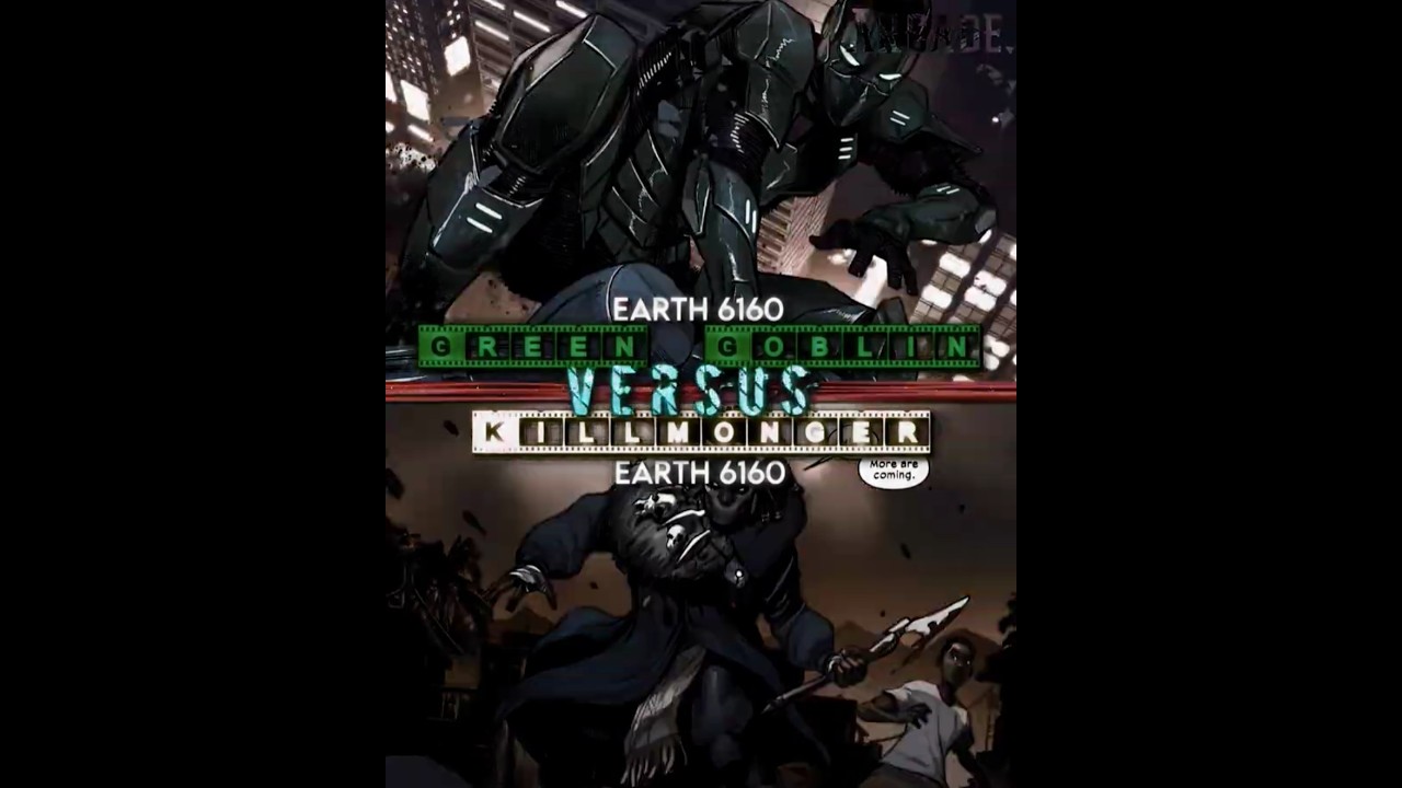 Ultimate Green Goblin vs Ultimate Killmonger