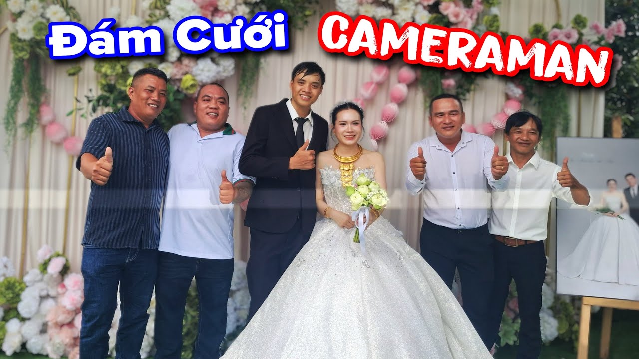 Quay Phim Chính Thức Cưới Vợ | Thánh Xàm Lên Đồ Đưa Quay Phim Lên Xe Hoa