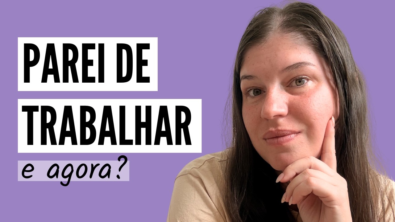 Decidi parar de trabalhar para cuidar do meu filho | maternidade real e novas alternativas