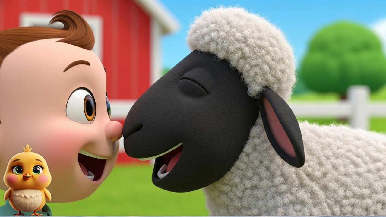 🐑 Baa Baa Black Sheep | Baby Nursery Rhyme Kids Love!