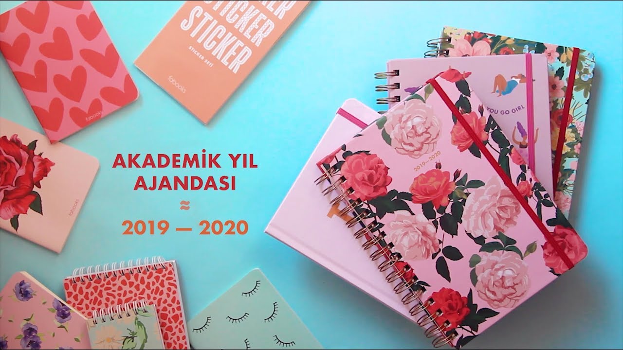 Fabooks Akademik Yıl Ajandası 2019-2020
