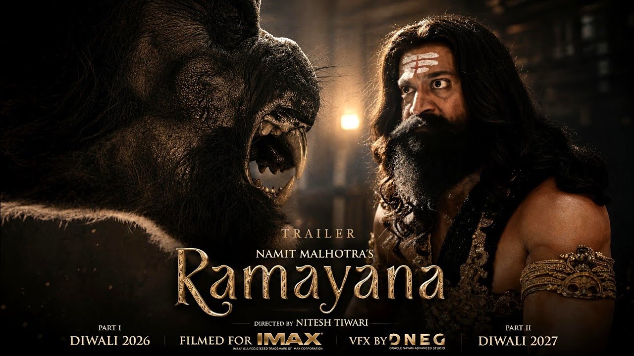 RAMAYANA: Official Trailer | Rocking Star Yash | Ranbir Kapoor | Sunny Deol | Ramayana Movie Trailer