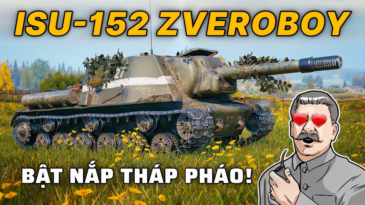 ISU-152 Zveroboy: Kẻ săn thú mạnh nhất World of Tanks!