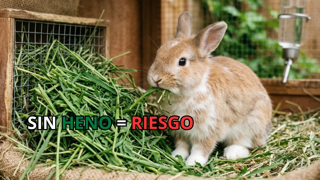 Alimentación correcta del conejo 🐇 | Heno, verduras y balanceado (lo que SÍ y lo que NO)