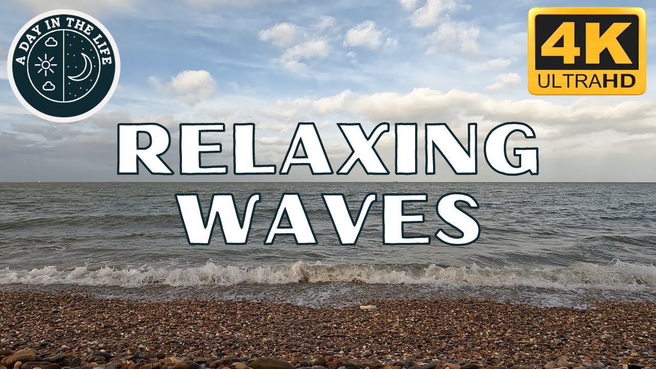 Relaxing Calming Waves - 4K ASMR