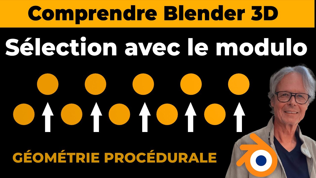 Sélectionner 1 point sur N : La puissance du Modulo dans Blender