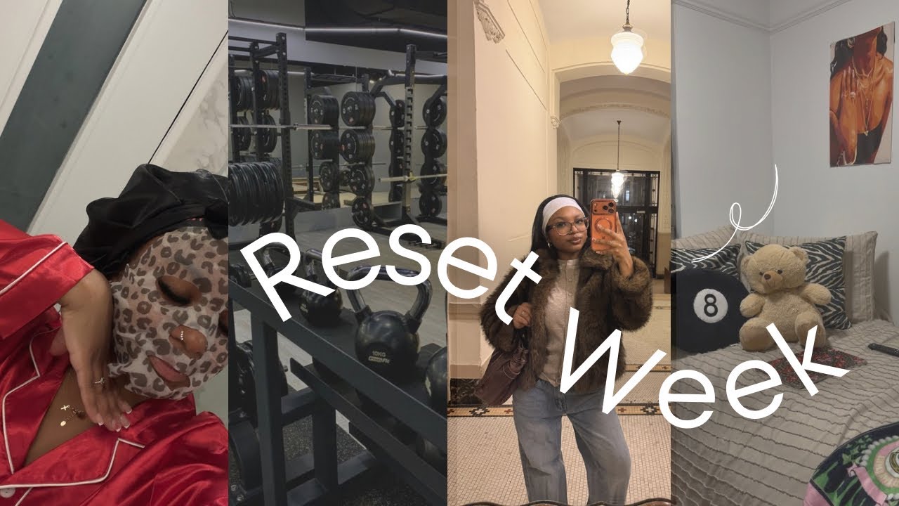 Monthly Reset Vlog: getting back into the swing of things— classes, gym, solo dates