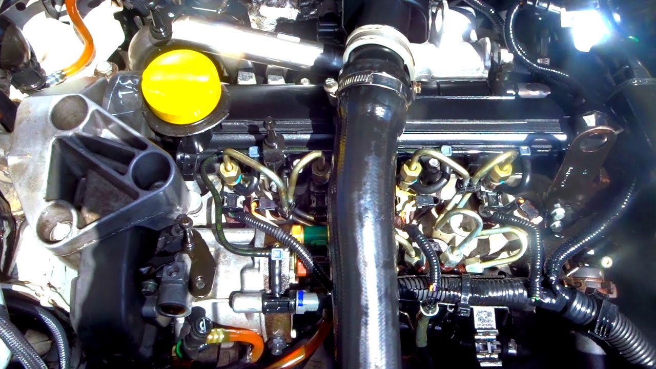 changement de moteur sur renault megane 2 - نزع و تغيير محرك من مكانه في سيارة رينو ميجان