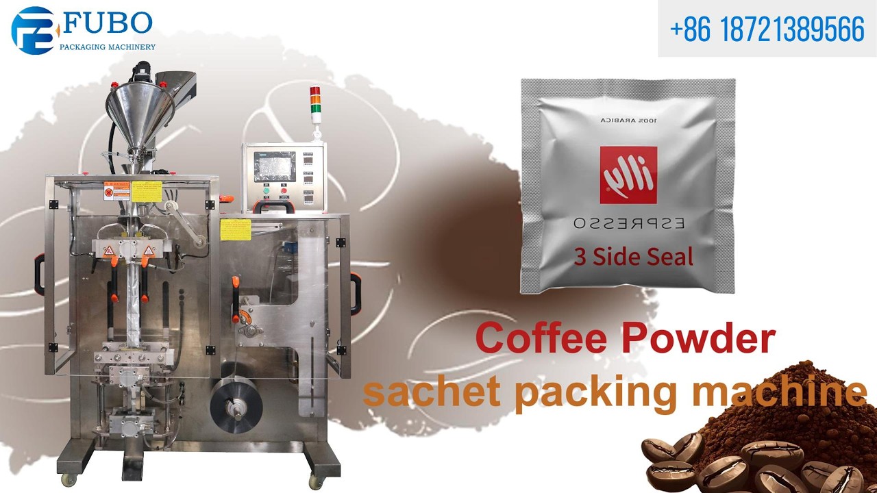 Colombian Chocolate Flavored Coffee Powder Packaging Machine | Sachet Powder Dosing Packing Machine