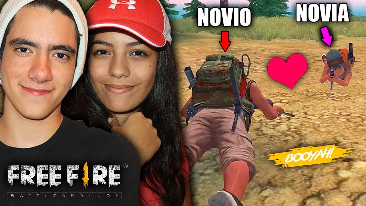 JUGANDO FREE FIRE POR PRIMERA VEZ CON MI EX *la partida mas bonita* | TheDonato
