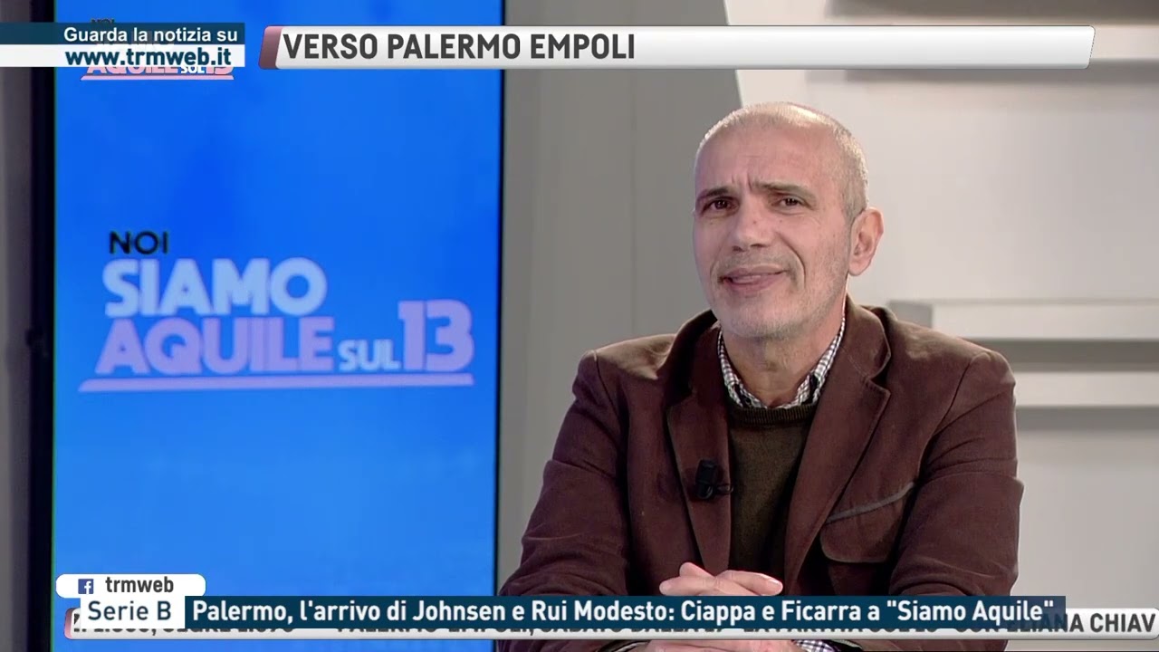 Serie B - Palermo, l'arrivo di Johnsen e Rui Modesto: Ciappa e Ficarra a Siamo Aquile