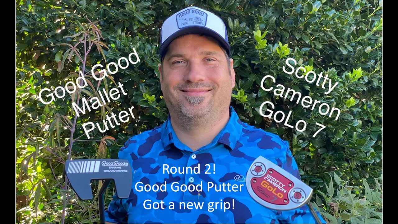 Good Good Mallet Putter with Golf Pride Reverse Taper Grip vs Scotty Cameron GoLo 7, which will win?