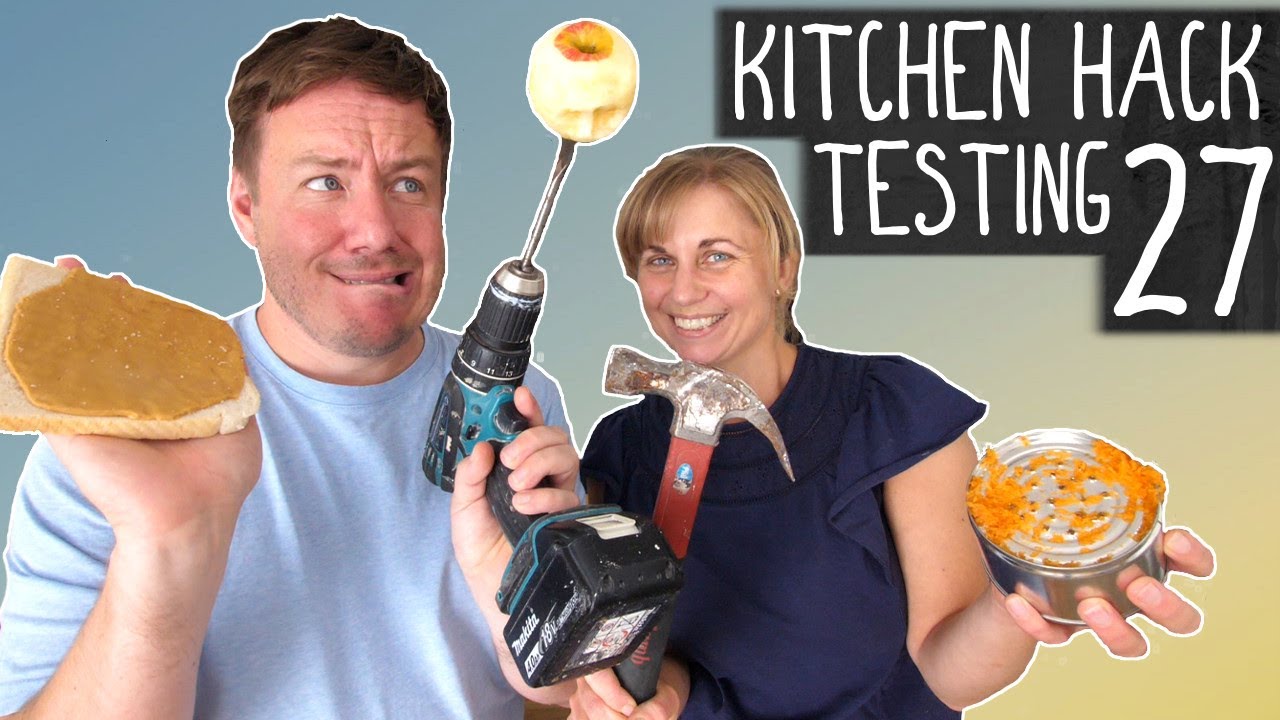 We tested Viral Kitchen Hacks | Can You Peel an Apple with a Drill?!