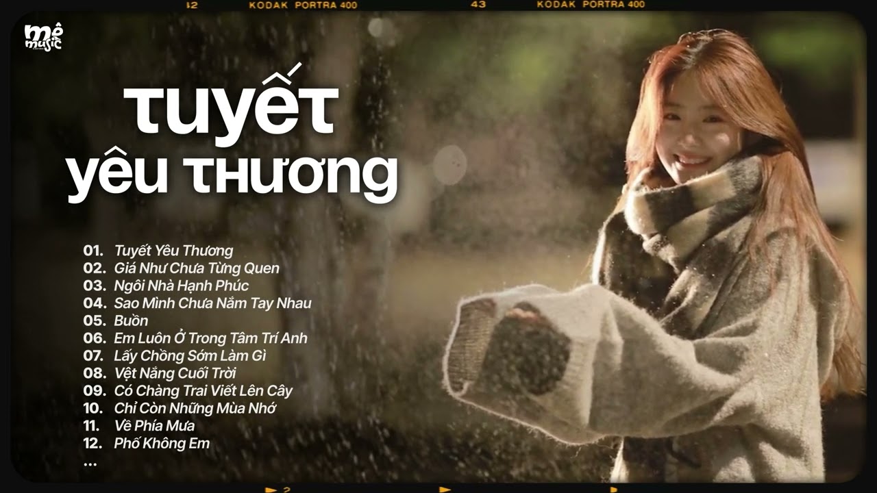 Tuyết Yêu Thương...Từng bông tuyết trắng rơi bên thềm | Nhạc Trẻ Ballad Chill Buồn Nhẹ Nhàng