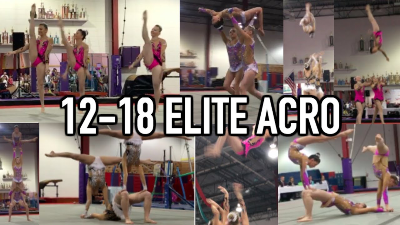 Jr. Elite Acro Age 12-18 | 1st Place | Regionals| itzamanda