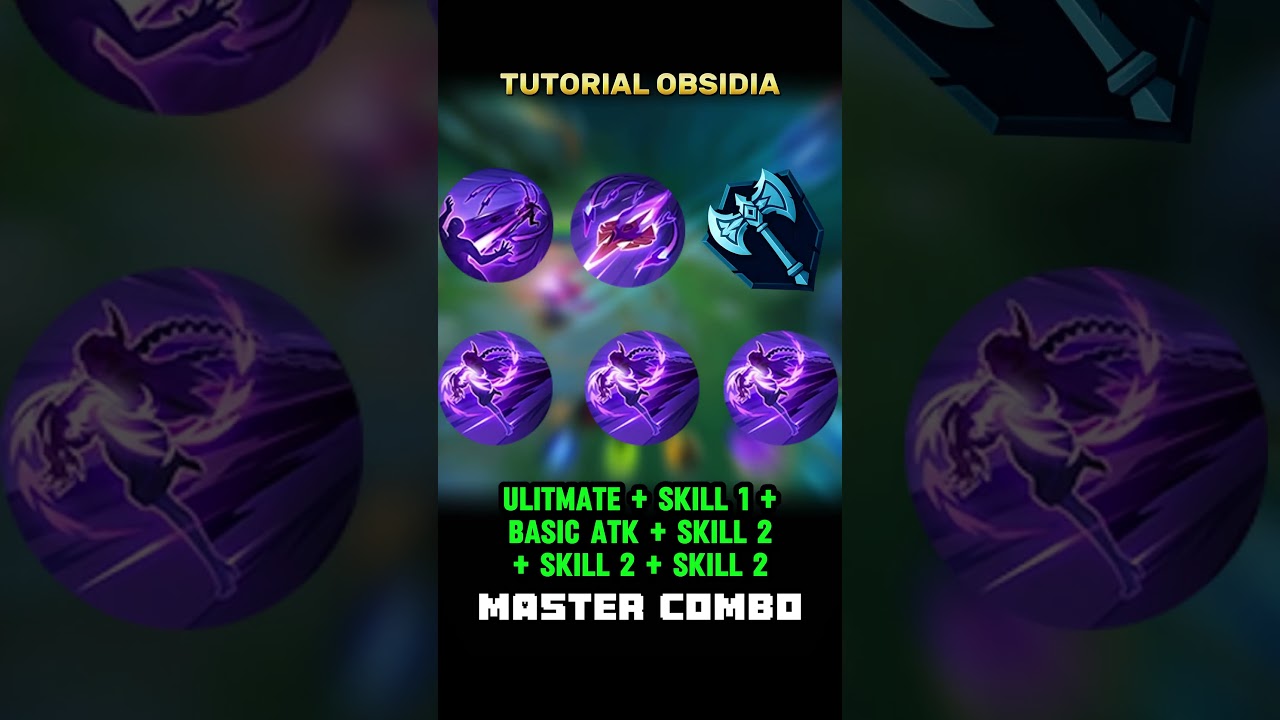 ✅ Obsidia Combo Tutorial #mlbbobsidia #obsidia #guide
