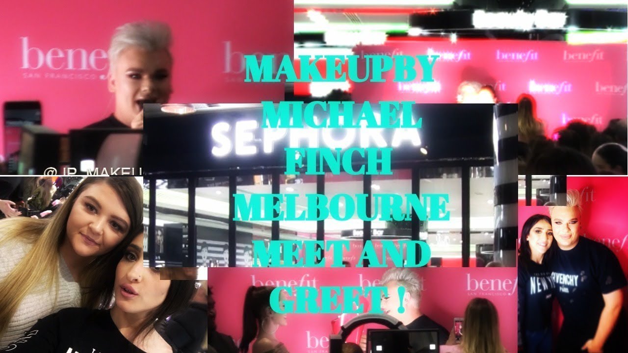 MAKEUPBYMICHAELFINCH MEET AND GREET IN MELBOURNE SEPHORA VLOGG NOT A PROBLEM | jp_makeupbeauty