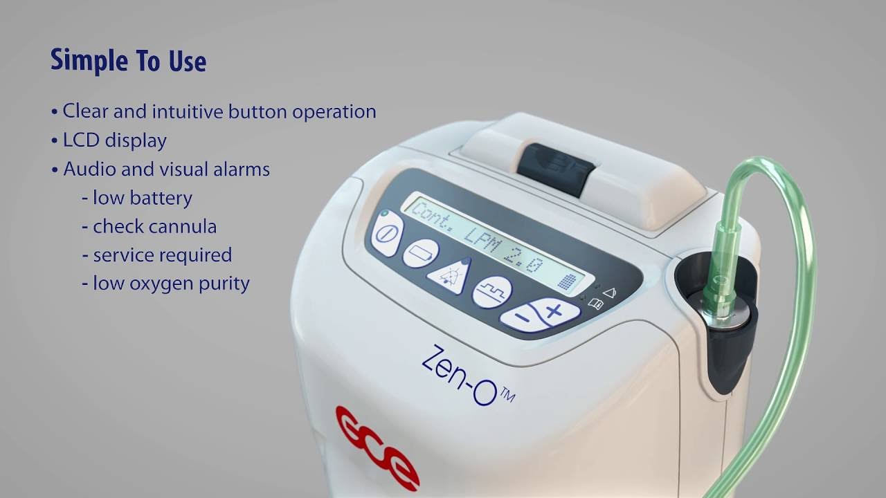 Zen-O™ Portable Oxygen Concentrator (FAA compliant)