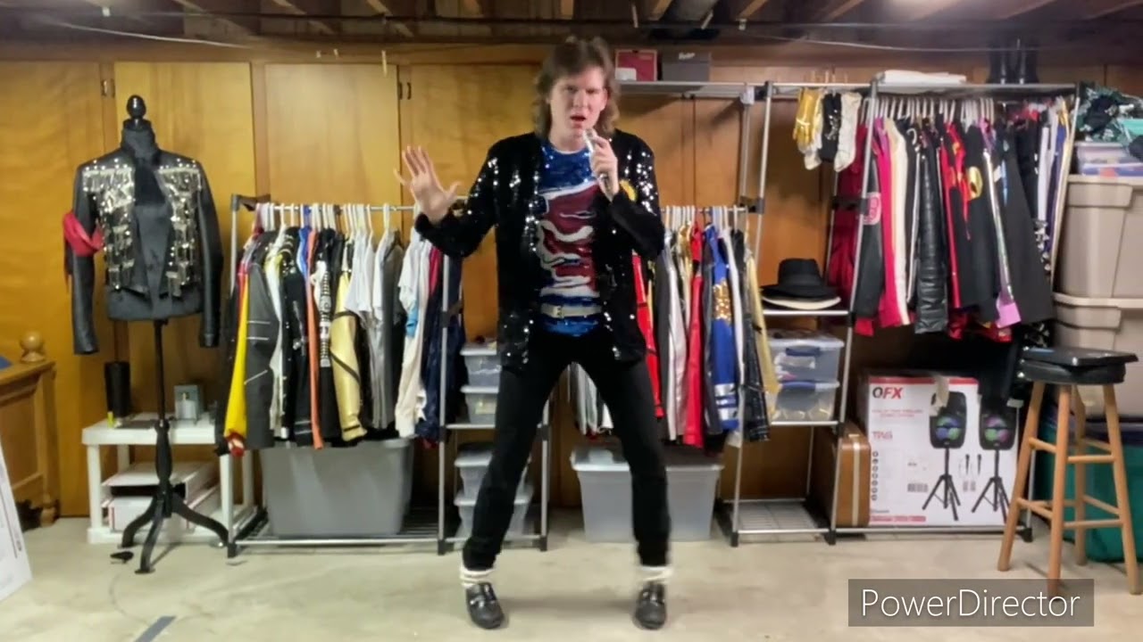 Michael Jackson Billie Jean (1981 Demo) Victory Tour Style Seth Shatzer MJ Impersonator