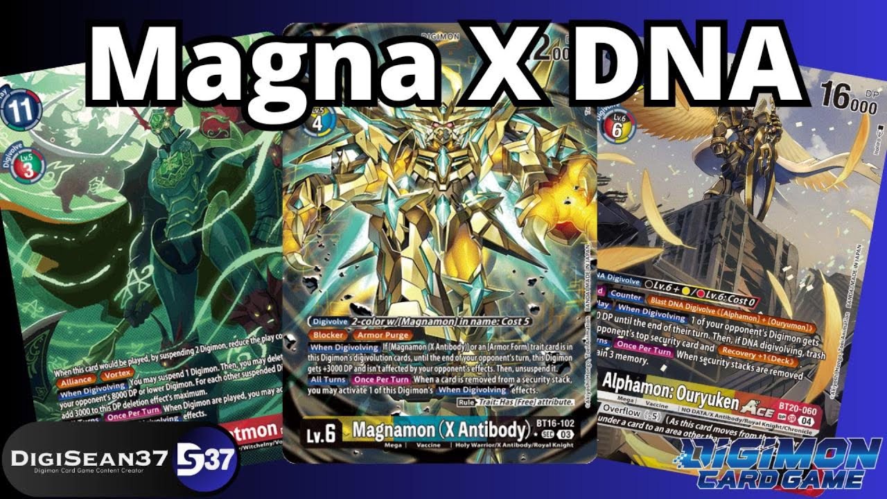 Magnamon X DNA Deck Profile | Digimon Card Game | Special Booster 2.5