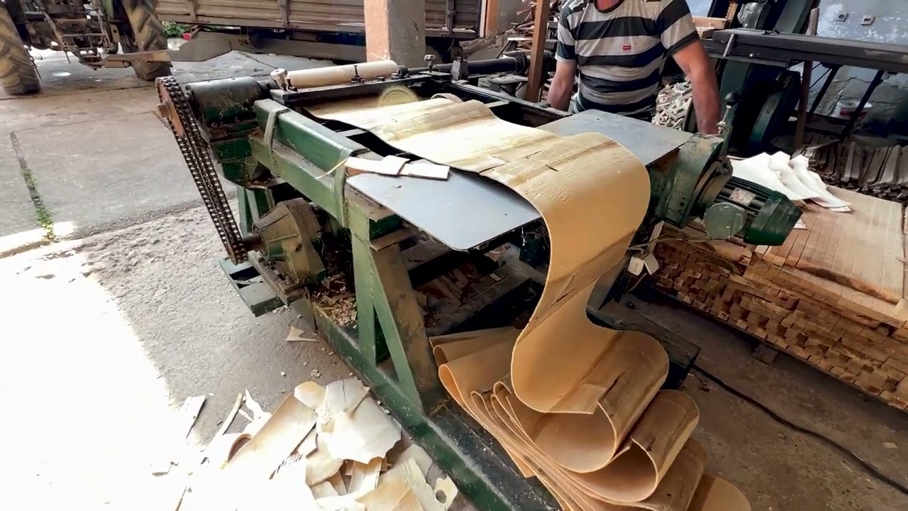 Handmade Wood Peeler Veneer Peeling Machine