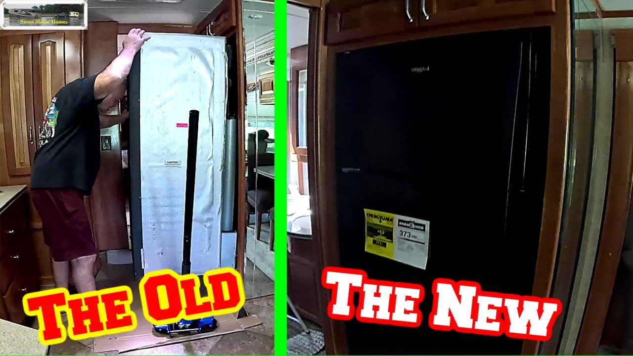 We Saved $8,000 Dollars With Our New Residential Fridge in a 40' Diesel Pusher Full of Tips & Tricks