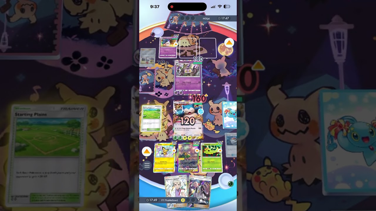 Teal mask Ogerpon EX Deck With Snorlax EX and Butterfree! Pokemon TCG Pocket Gameplay!