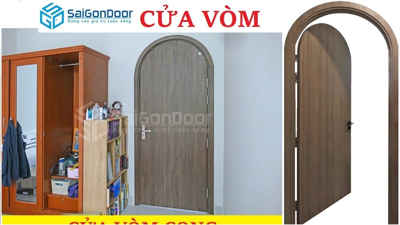 🗜 Hướng dẫn chi tiết lắp đặt cửa vòm cong composite từ A đến Z, cửa composite dùng làm cửa nhà vệ