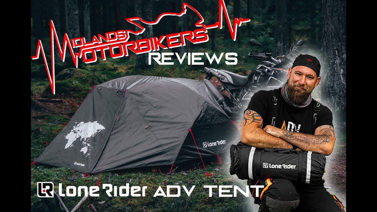 Motorbike Camping with Lone Rider's ADV Tent - “The perfect biking tent!”