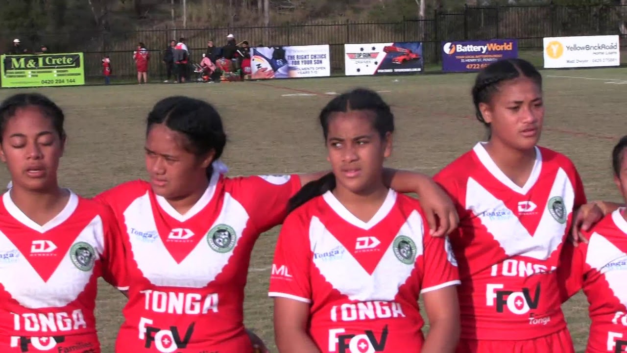 Tonga School Girls U16 Rugby League Australia Tour - BROTHERS U16 Vs Tonga U16