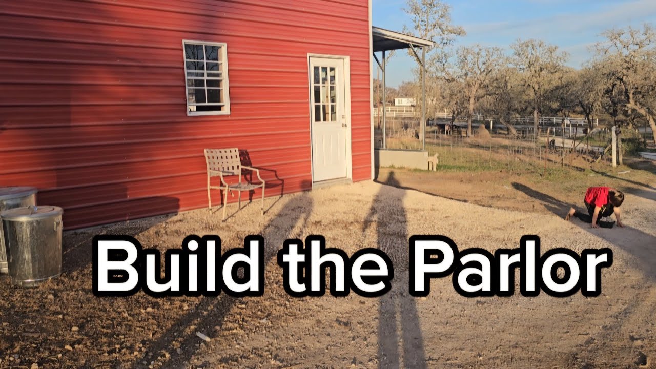 Building a milking parlor 