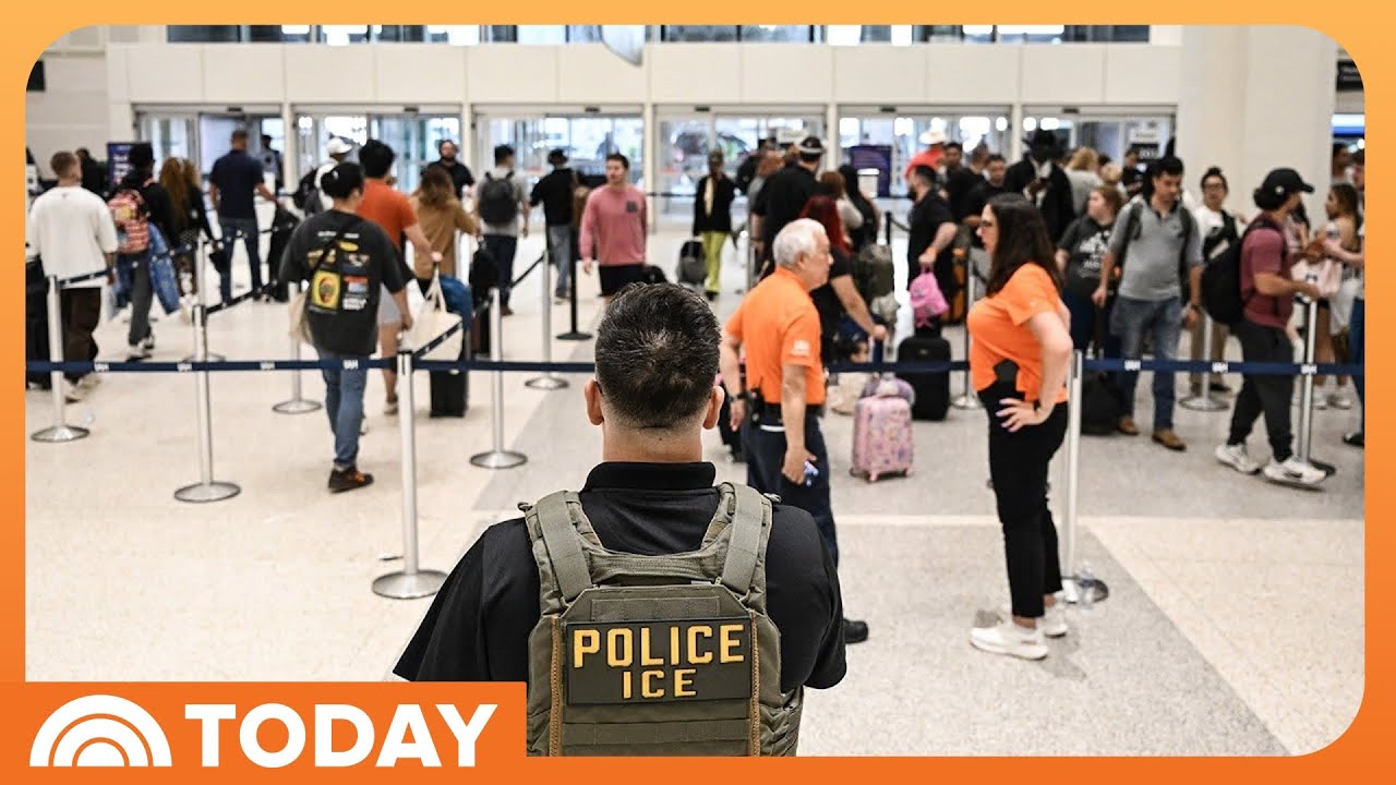 Long Lines Persist After ICE Agents Deployed to US Airports