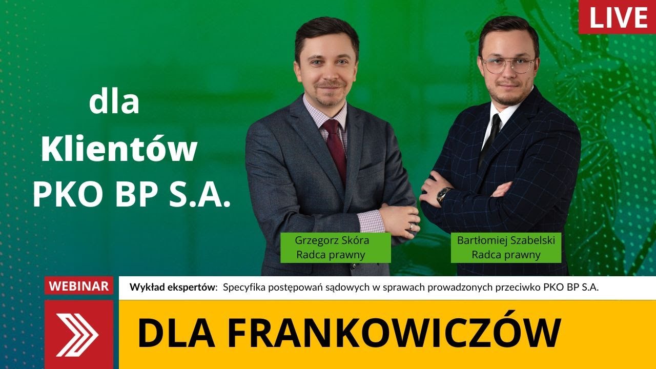 FRANKOWICZE PKO BP S.A. | Najważniejsze informacje dla Kredytobiorców
