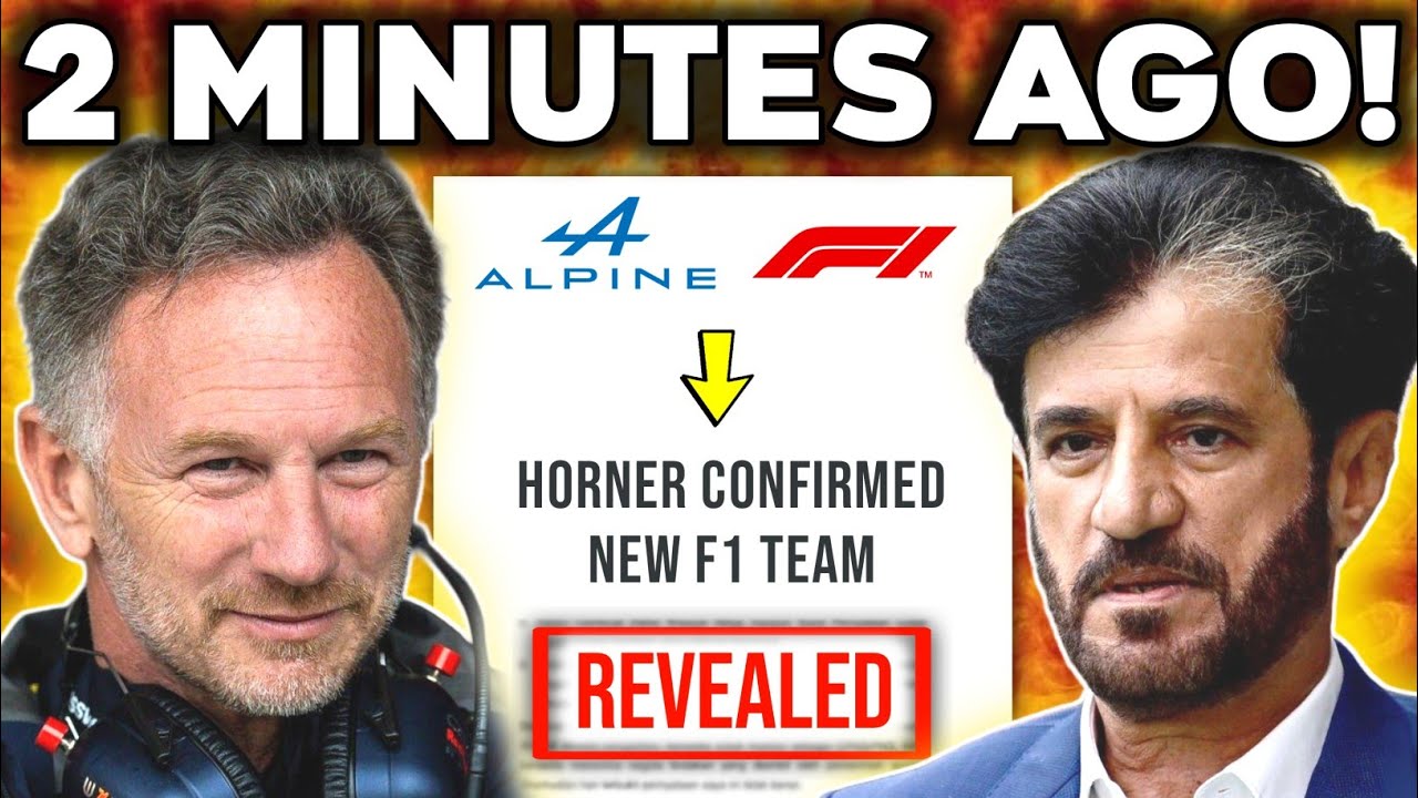 Christian Horner's NEW F1 Team JUST REVEALED After FIA Boss Drops SHOCKING Secret!