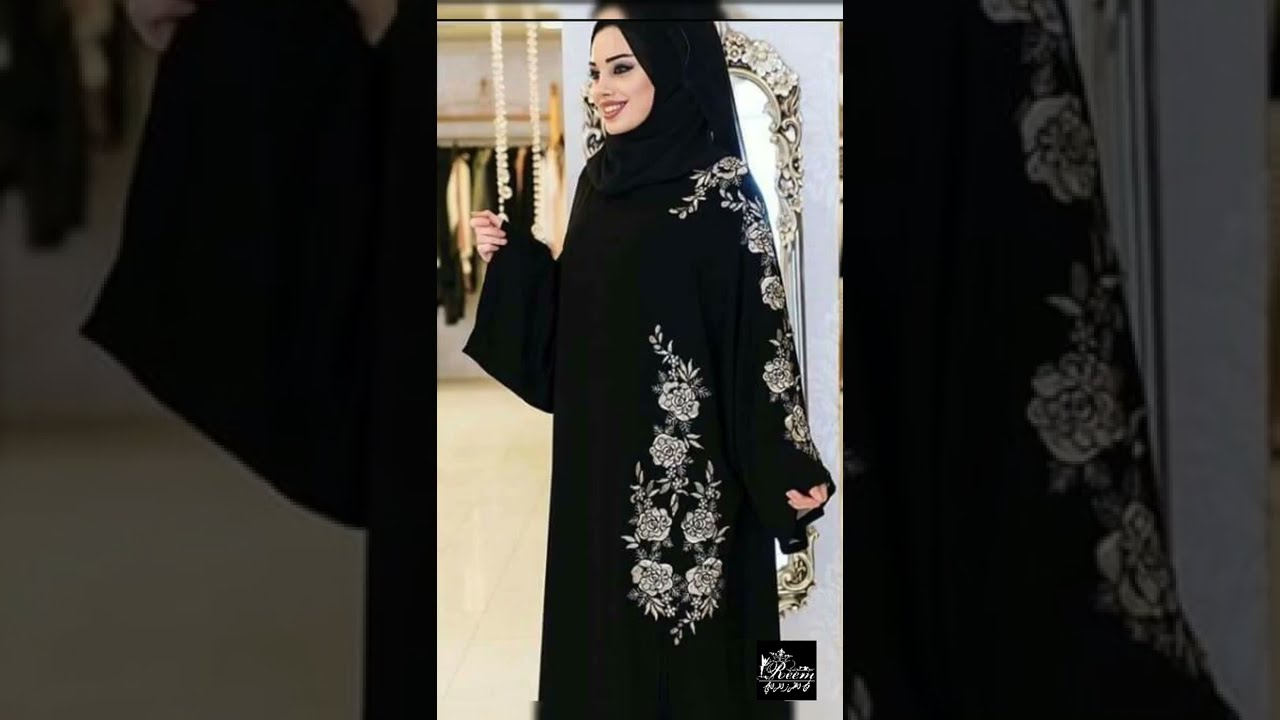 عبايات خليجيه مطرزة 2022/عبايات قمة الاناقة والشياكة للمناسبات وخرجات