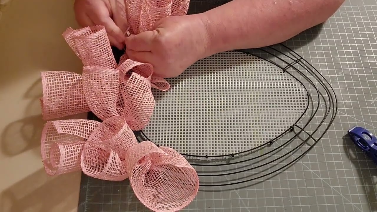 Easter Egg Wreath by         L&J's Handmade Creations.