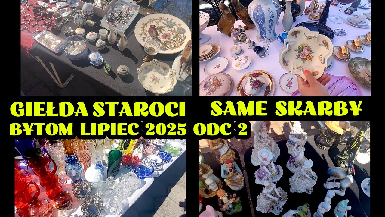 💰GIEŁDA STAROCI BYTOM PCHLI TARG, SKARBY, ANTYKI, PORCELANA, SREBRO, PRL, STAROCIE TARG STAROCI🕰️💲💰