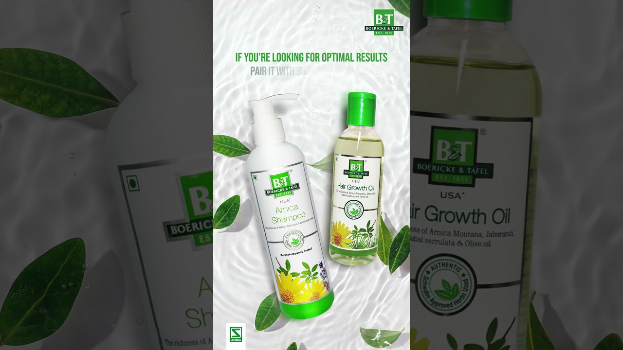 Nourish Your Hair With B&T Arnica Shampoo