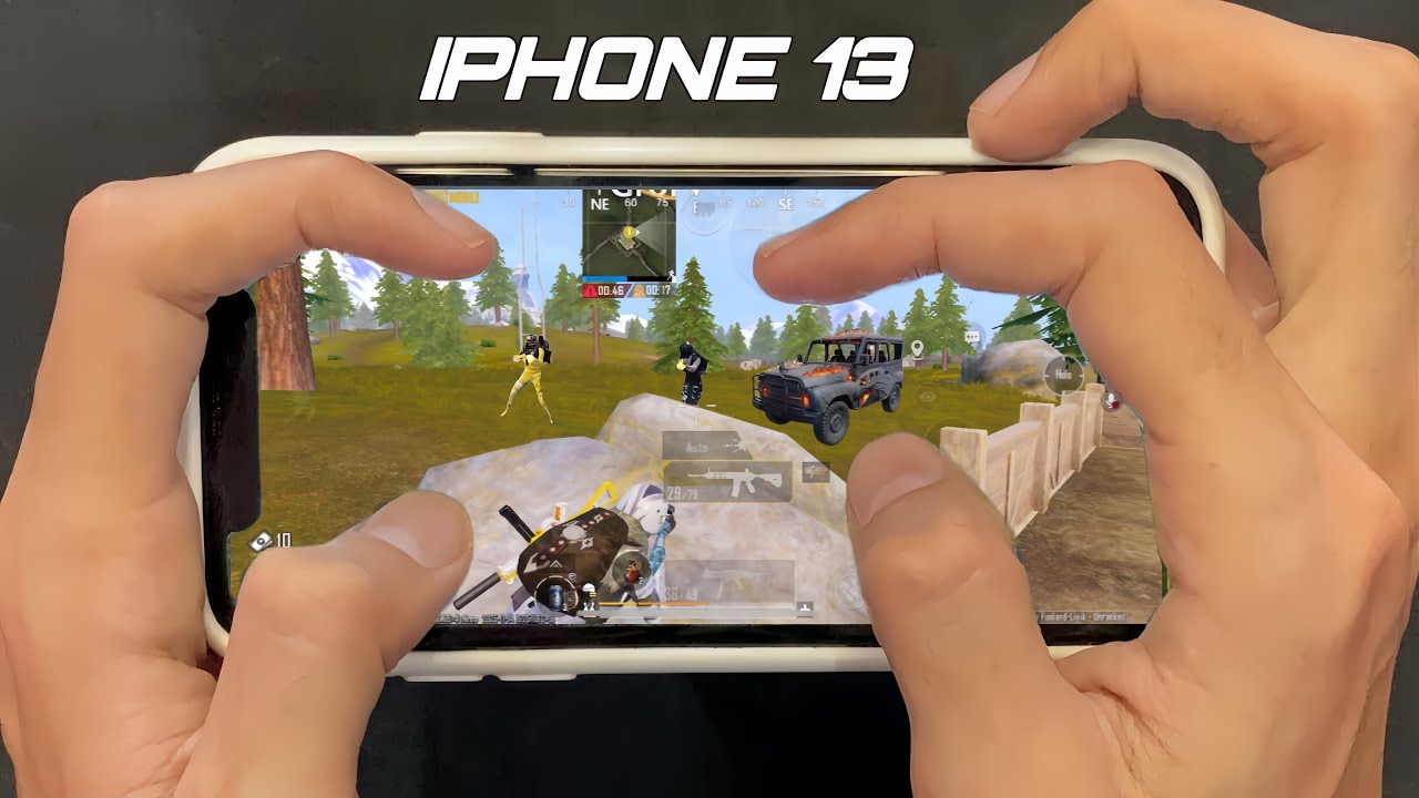 IPHONE 13 HANDCAM IN 2025 🔥/ Smooth + Extreme Graphics Settings TEST 😍/ NEW IOS 18.5 Livik Gameplay!