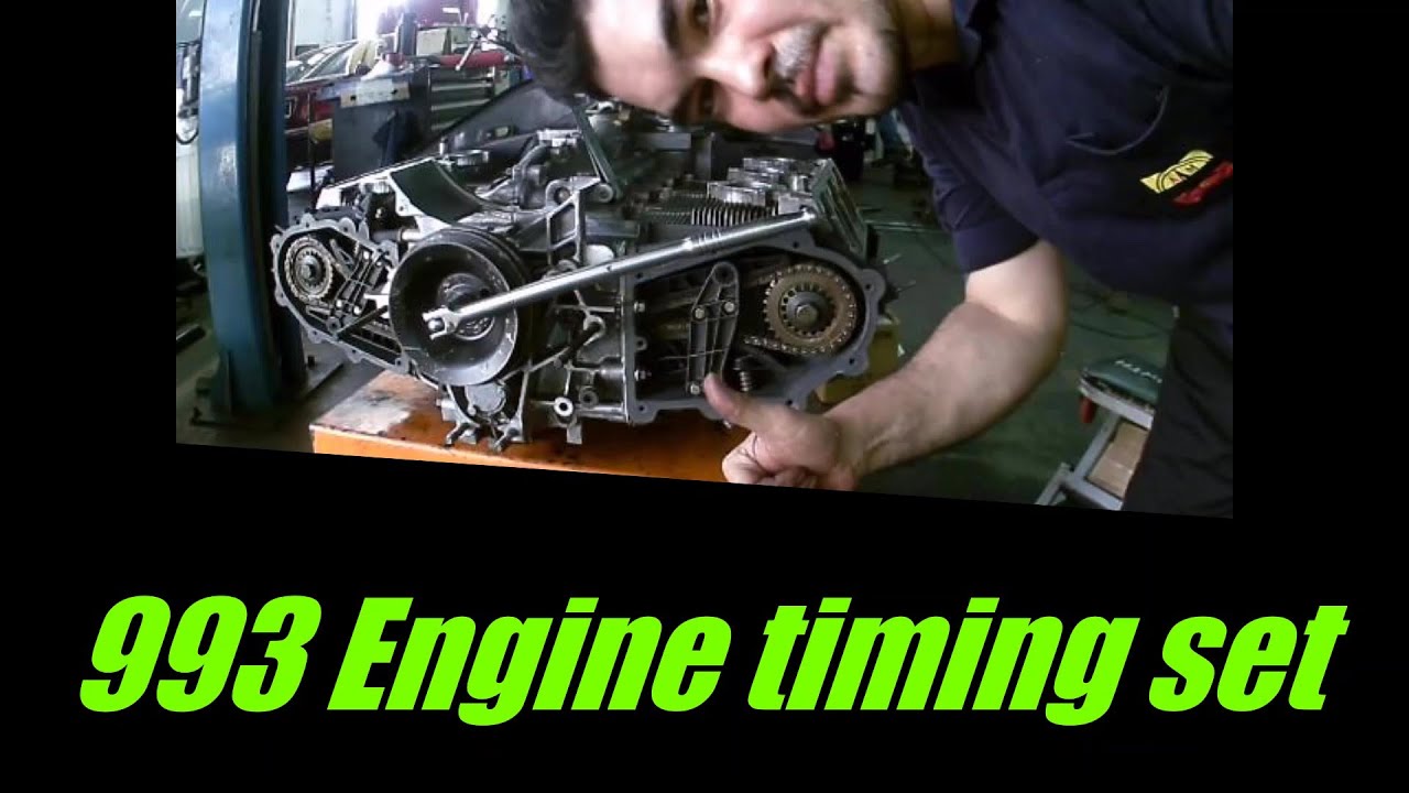 Porsche 993 Carrera, Setting the engine timing (Part 6 of engine oil leak repair)