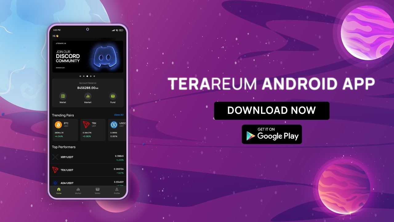 Terareum Android App: Your Gateway to Easy Crypto Trading on the Go! 📱💰 Download Now | Terareum