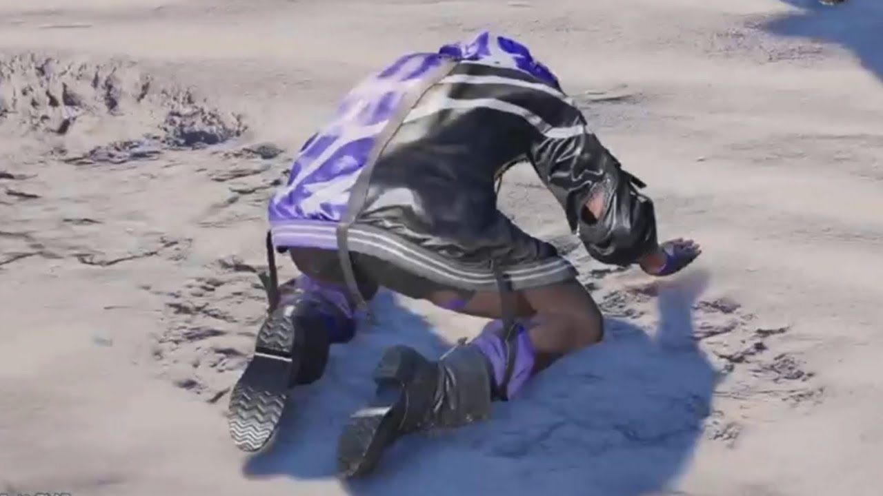 麗奈の敗北演出集（鉄拳８）