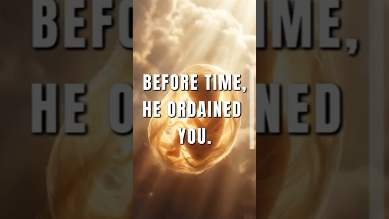 Your life is not random, delayed, or forgotten.You were known, set apart, and appointed on purpose.