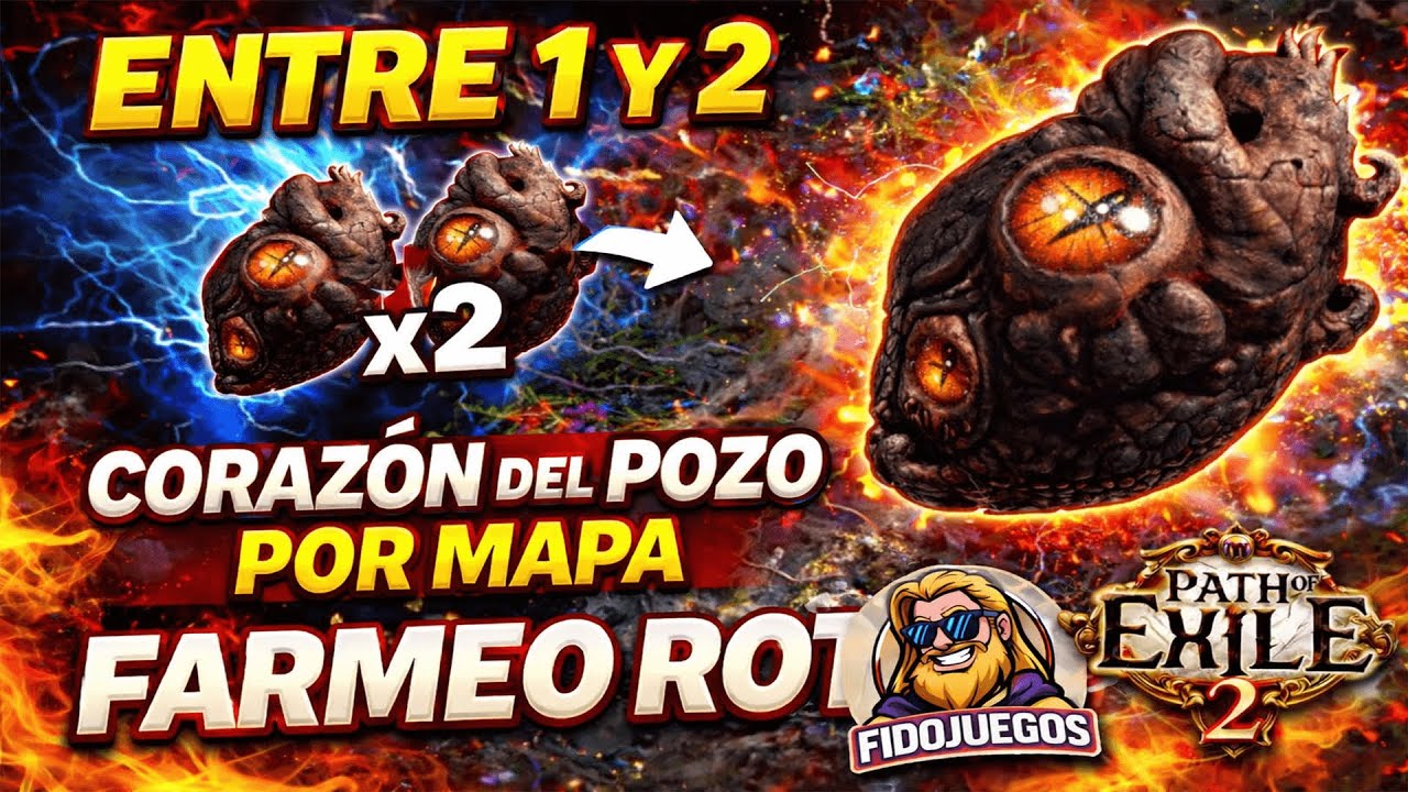 [POE2] 💎FARMEO BRUTALMENTE ROTO💎 PATH OF EXILE 2 | CORAZÓN DEL POZO | HEART OF THE WELL |💰DIAMANTE💰