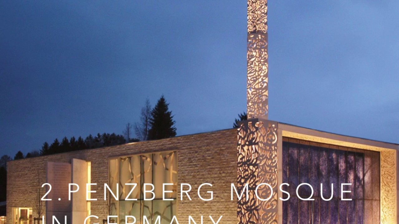 Top 6 most modern beautiful mosques in Europe