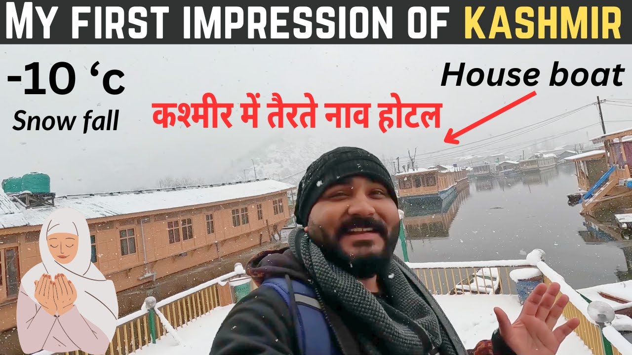 Rs. 1,500 Houseboat Stay in Dal Lake Kashmir | My Winter Experience in Srinagar 🇮🇳 Will Shock You! 😲