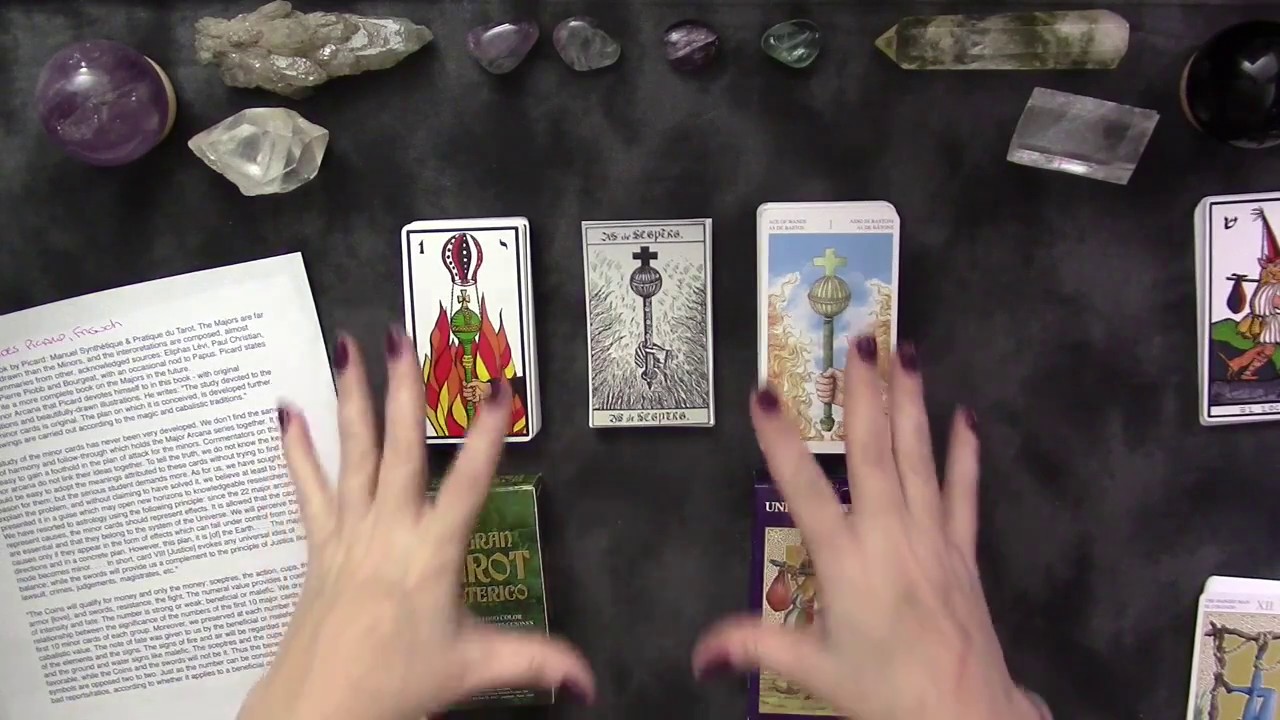 Tarot Geek: Eudes Picard Minor System Circa 1909