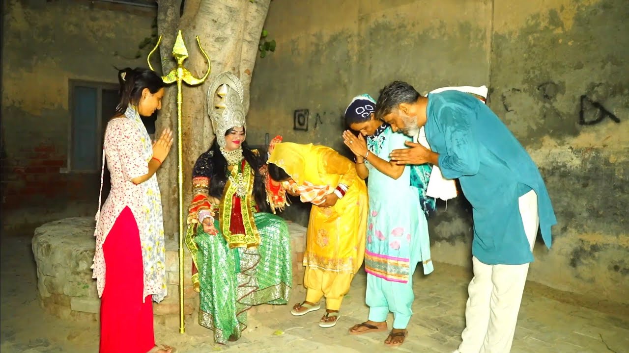 मां दुर्गा ने भर दी बांझ की झोली // 